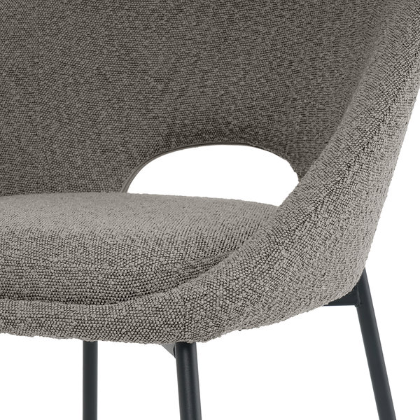 Polsterstuhl Kelibia - Grau