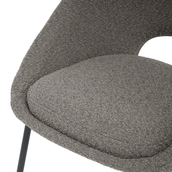 Polsterstuhl Kelibia - Grau