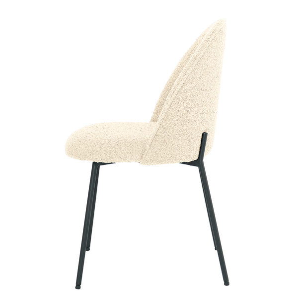 Polsterstuhl LIMAYA 2er-Set - Creme