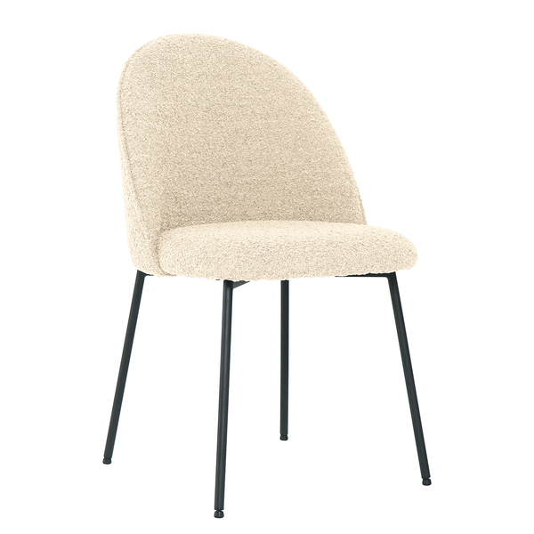 Polsterstuhl LIMAYA 2er-Set - Creme