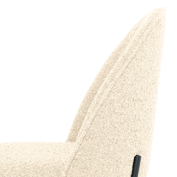 Polsterstuhl LIMAYA 2er-Set - Creme