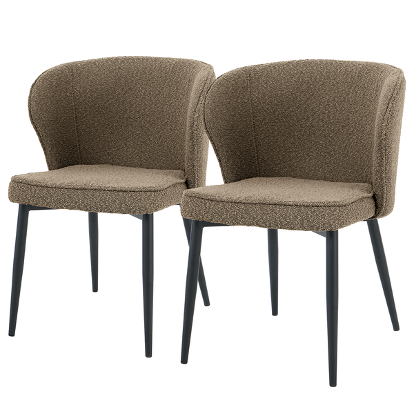 Polsterstuhl Mechta 2er-Set - Taupe