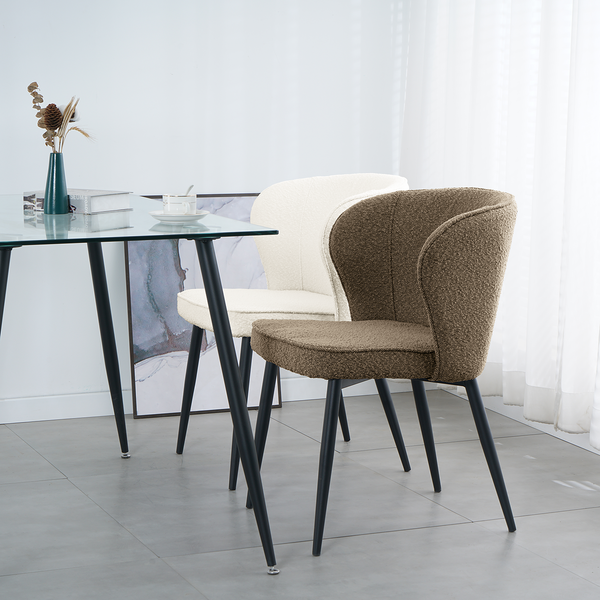 Polsterstuhl Mechta 2er-Set - Taupe