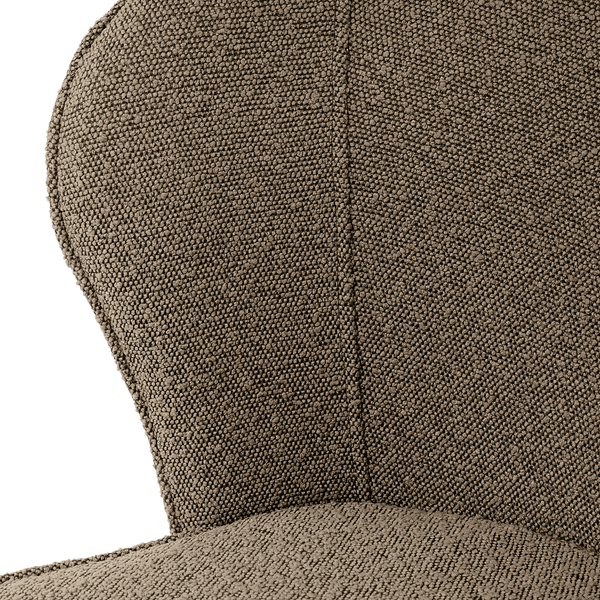 Polsterstuhl Mechta 2er-Set - Taupe