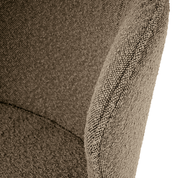 Polsterstuhl Mechta 2er-Set - Taupe