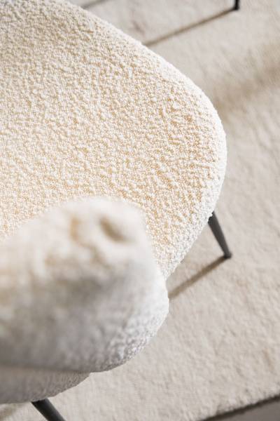 Polsterstuhl AKARIT 2er-Set - Creme