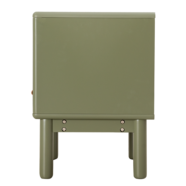 Nachtkommode LINDALE - Olivgrün
