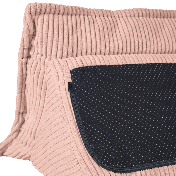 Rückenkissen Montiel - Cordstoff Riganton: Mauve