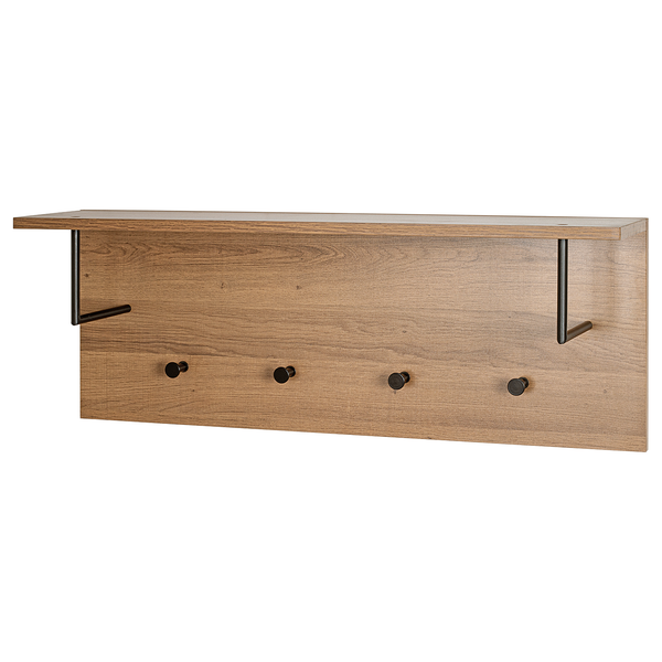 Wandgarderobe Dunnet 80 cm - Eiche Dekor