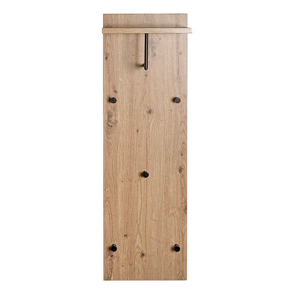 Garderobenpaneel Dunnet 100 cm - Wildeiche Dekor
