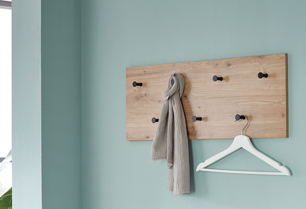 Garderobenpaneel Dunnet 80 cm - Wildeiche Dekor