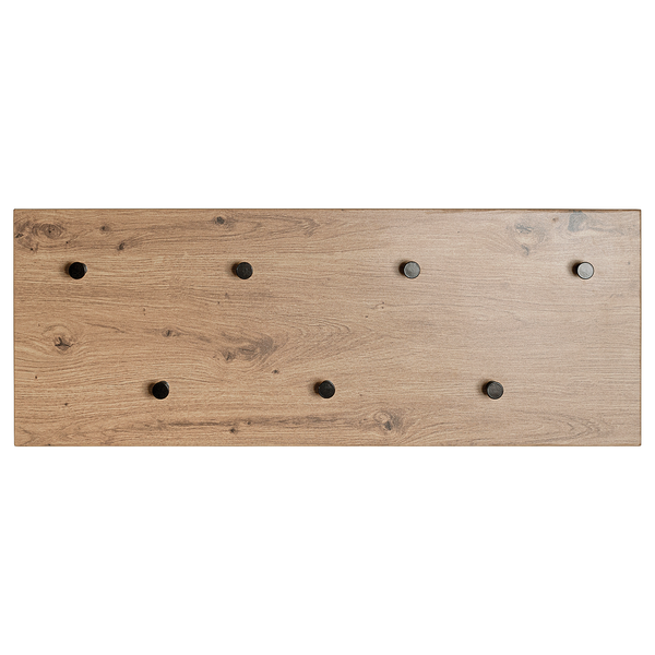 Garderobenpaneel Dunnet 80 cm - Wildeiche Dekor