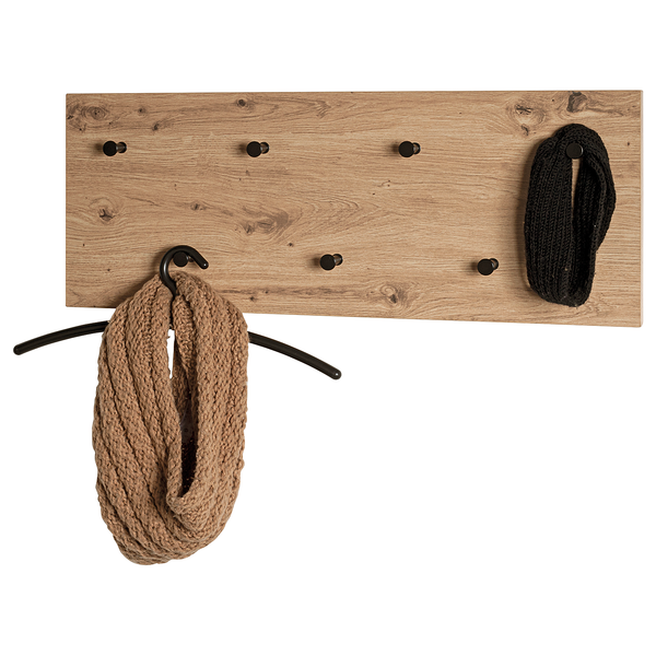 Garderobenpaneel Dunnet 80 cm - Wildeiche Dekor