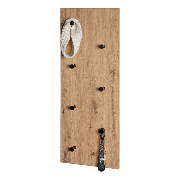 Garderobenpaneel Dunnet 80 cm - Wildeiche Dekor