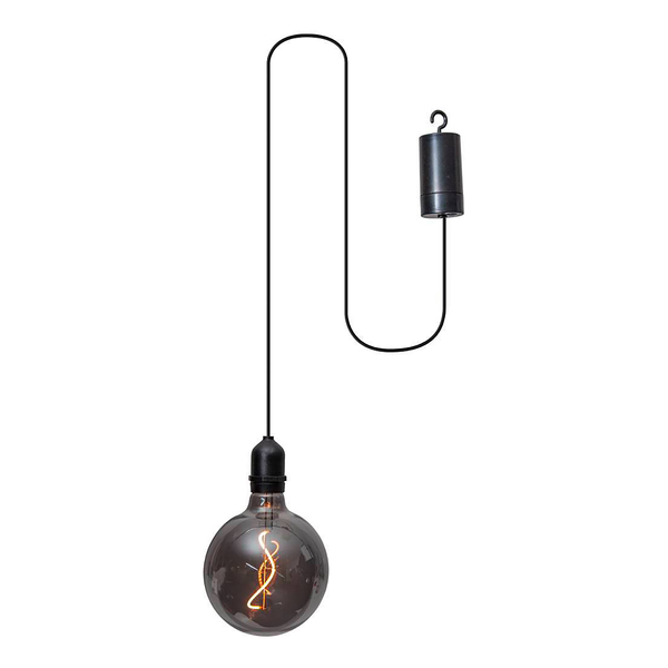 LED-Deckenleuchte Vignanello - Kunststoff  - 1-flammig - Anthrazit