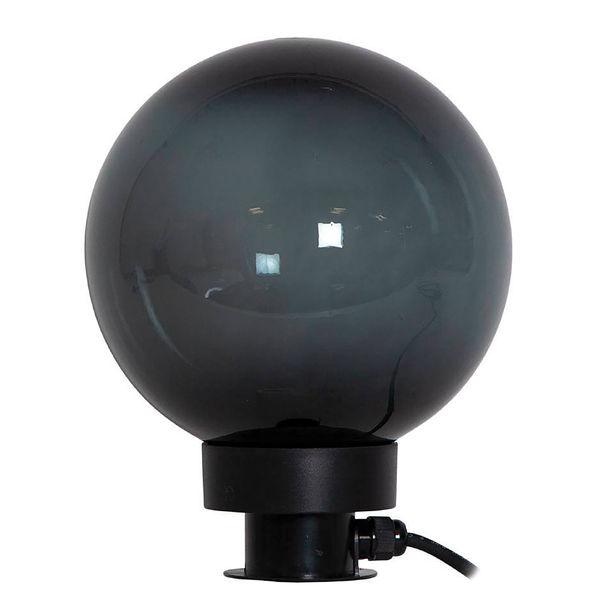 Wegeleuchte Monterollo Smoke - Kunststoff  - 1-flammig - Durchmesser: 20 cm