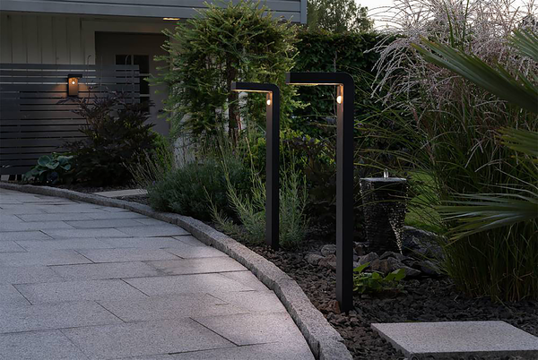 LED-Wegeleuchte Baracconi - Aluminium / Kunststoff  - 18-flammig