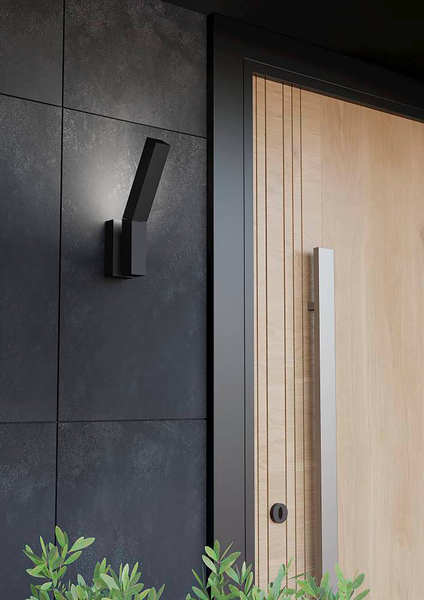 LED-Wandleuchte Ugento - Stahl / Kunststoff  - 2-flammig