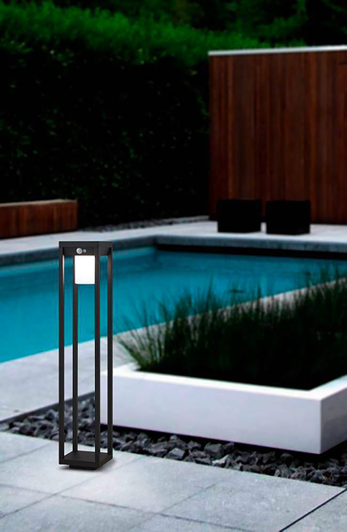LED-Wegeleuchte Martano - Aluminium / Kunststoff  - 1-flammig