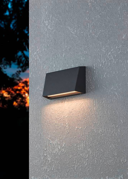 LED-Wandleuchte Spongano Typ C - Aluminium / Kunststoff  - 1-flammig