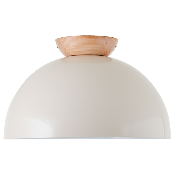 Deckenleuchte Nalam - Eisen / Eiche - 1-flammig