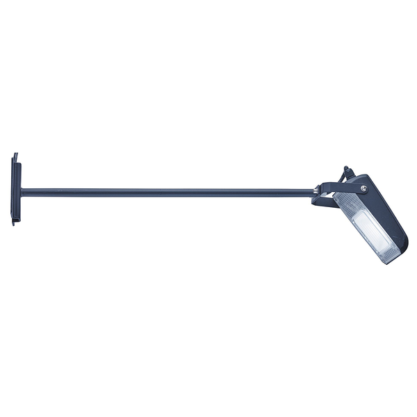Wandleuchte Brest - Aluminium - Schwarz