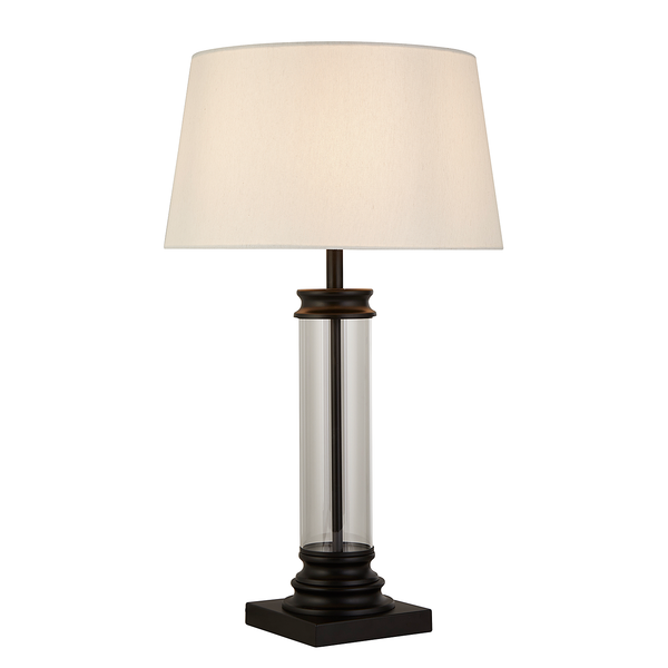 Tischleuchte Pedestal - Stahl - Schwarz