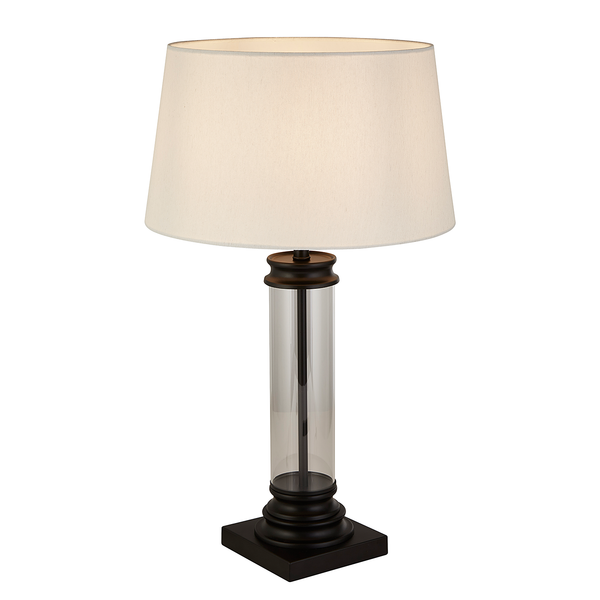 Tischleuchte Pedestal - Stahl - Schwarz