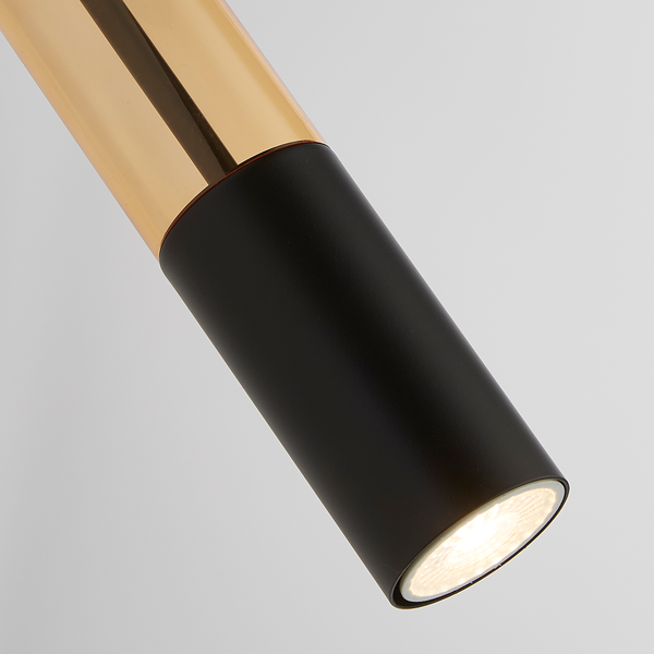Wandleuchte Wands - Stahl - Schwarz