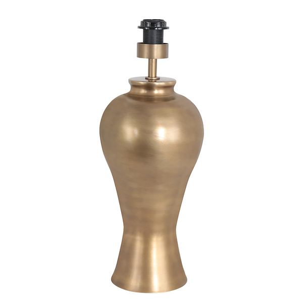 Tischleuchte Brass Typ B ohne Schirm - Eisen / Baumwolle - Kupfer - 1-flammig