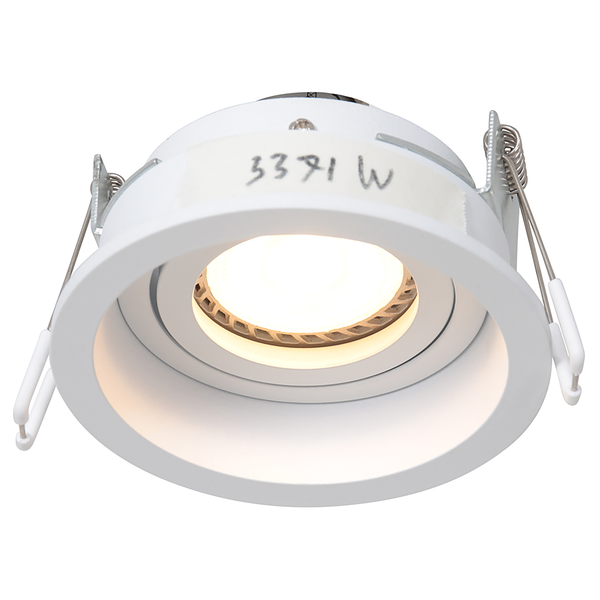 LED-Spot Pélite Spot - Eisen - 1-flammig - Weiß