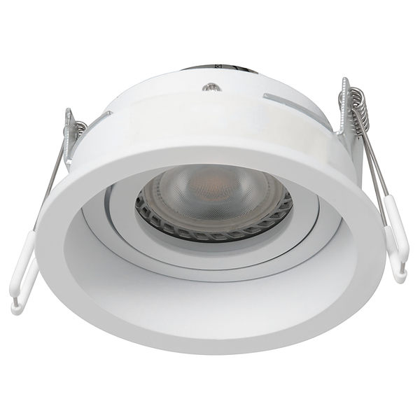 LED-Spot Pélite Spot - Eisen - 1-flammig - Weiß