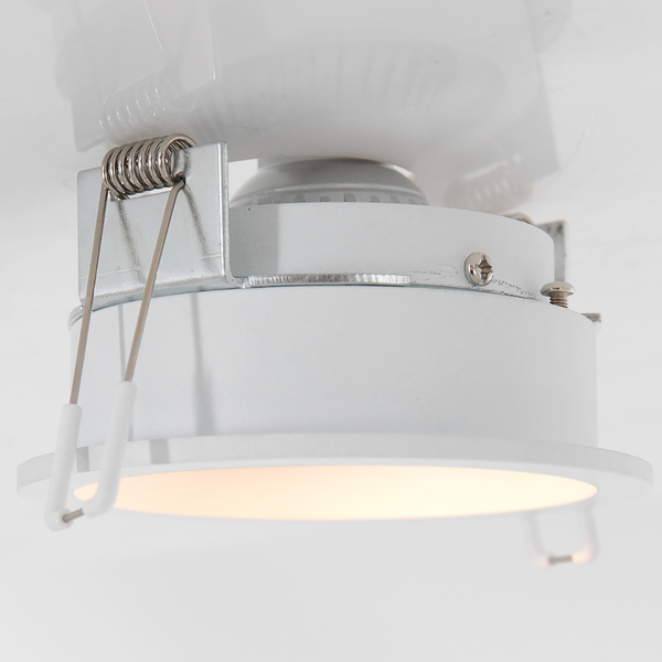 LED-Spot Pélite Spot - Eisen - 1-flammig - Weiß