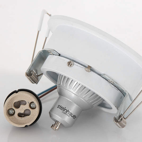 LED-Spot Pélite Spot - Eisen - 1-flammig - Weiß