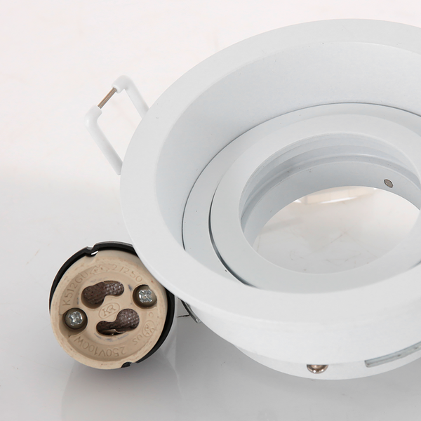 LED-Spot Pélite Spot - Eisen - 1-flammig - Weiß