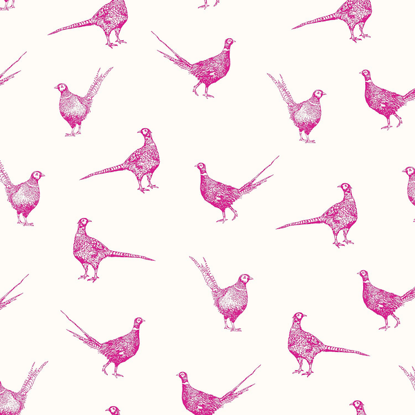 Vliestapete Flirty Pheasants - 10 m x 52 cm
