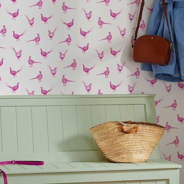 Vliestapete Flirty Pheasants - 10 m x 52 cm