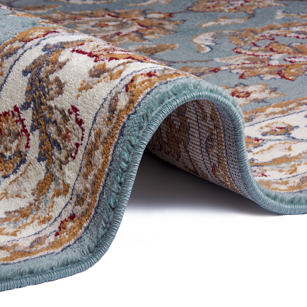 Orientteppich Reni - Polypropylen - Himmelblau - 80 x 120 cm