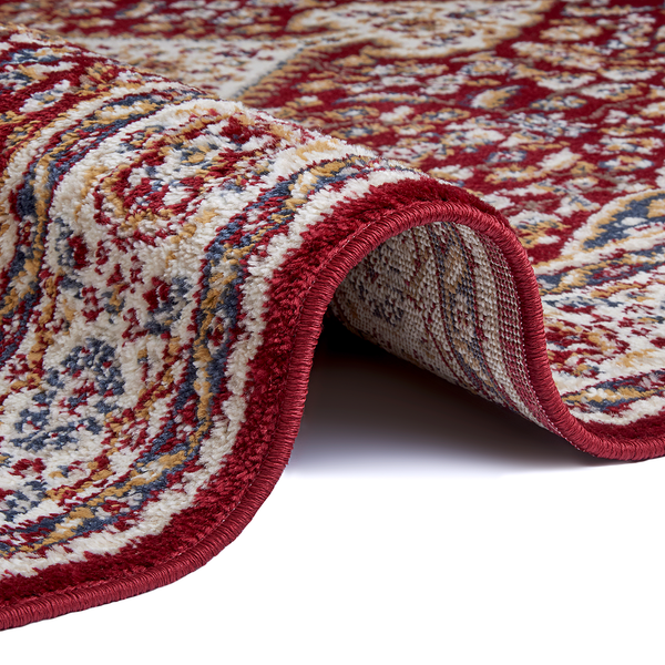 Orientteppich Mochi - Polypropylen - Rot / Weiß - 80 x 120 cm