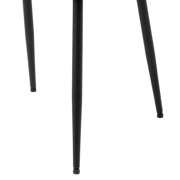 Armlehnenstuhl Magrin 2er-Set - Bouclé Stoff Moena: Anthrazit