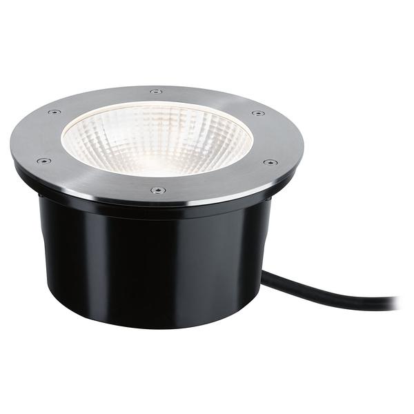 Einbauleuchte Durea - Edelstahl - Grau - 1-flammig - 21 x 21 cm