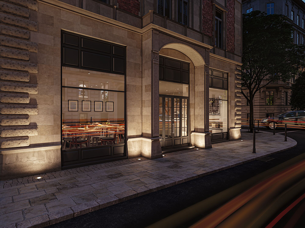 Einbauleuchte Durea - Edelstahl - Grau - 1-flammig - 15 x 15 cm