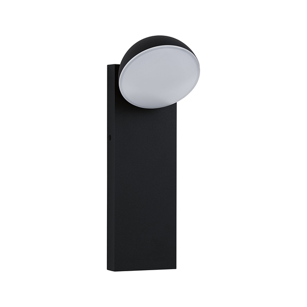 Wandleuchte Puka - Aluminium - Grau - 1-flammig