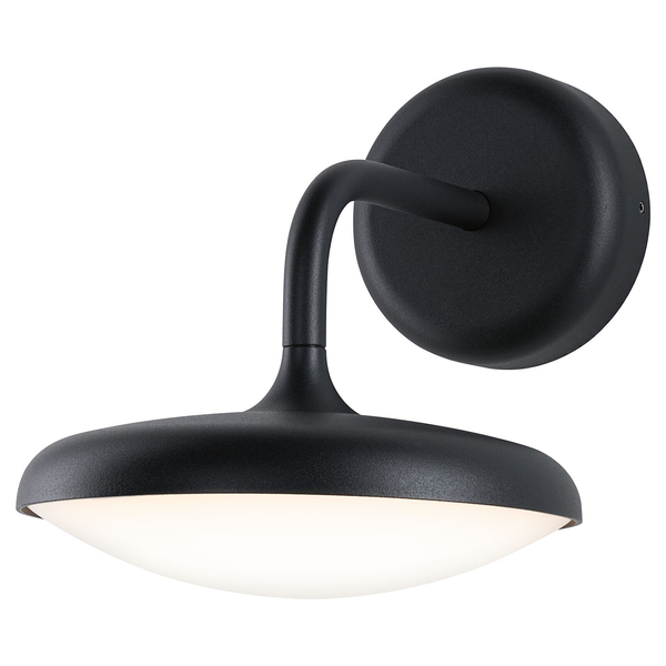 Wandleuchte Nostro - Aluminium - Grau - 1-flammig