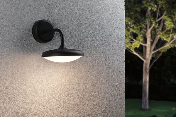 Wandleuchte Nostro - Aluminium - Grau - 1-flammig