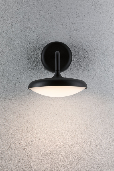 Wandleuchte Nostro - Aluminium - Grau - 1-flammig