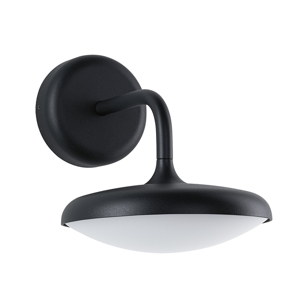 Wandleuchte Nostro - Aluminium - Grau - 1-flammig