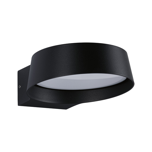Wandleuchte Capea - Aluminium - Grau - 1-flammig