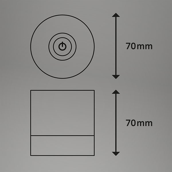 Tischleuchte Hannos - Polyethylen - Grün - Grün