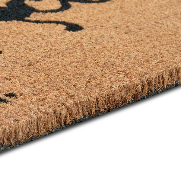 Fußmatte Kokos Cat Paws Welcome - Kokos - Beige / Schwarz